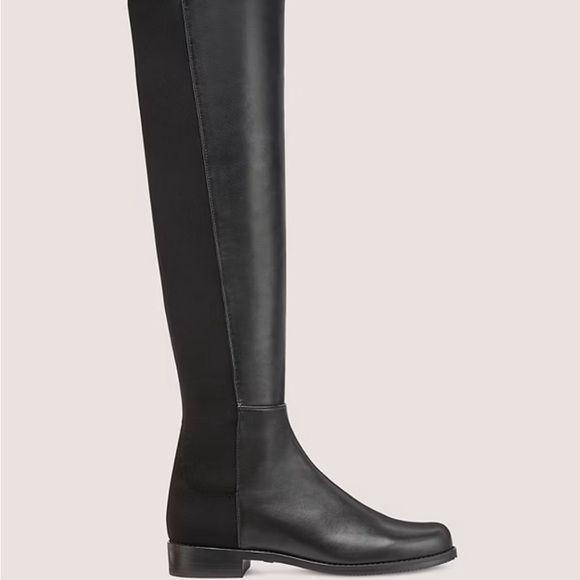 Stuart Weitzman Black Over the Knee Cadet Boots. WORN ONCE. - Picture 2 of 15